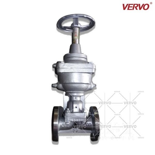 Pneumatic Diaphragm Valve Stainless Steel 1 Inch Dn25 Pn10 Rf Flanged ASTM A351 CF8